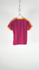 Inscrire Stripe Uniform T-Shirt Bordeaux - OKURA