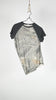 Inscrire Cotton Silk Raglan Short Sleeve Camo X Black - OKURA