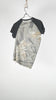 Inscrire Cotton Silk Raglan Short Sleeve Camo X Black - OKURA