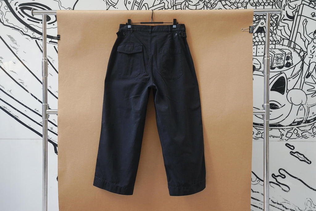 A.PRESSE USAF Hemmed Bottoms BLK