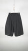 Shinya Kozuka Baggy Shorts(Issue#8) Cotton Polyester Black - OKURA