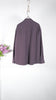 Auralee Men Garment-Dyed Finx Shuttle Weather Shirt Dark Brown - OKURA