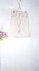 Auralee Men Silk Nep Denim 5P Wide Shorts Ivory White - OKURA