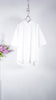 Auralee Men Washed Finx Twill Big Half Sleeved Shirt White - OKURA