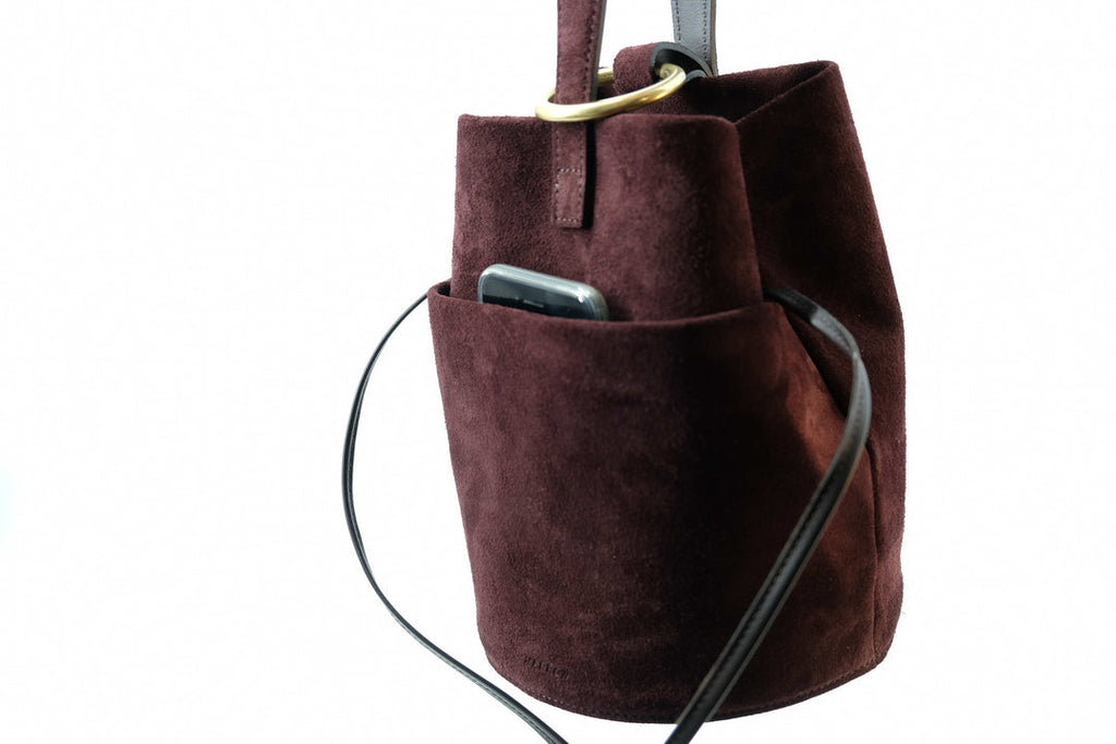 Marrow Velour Round Handle Ebicha - OKURA