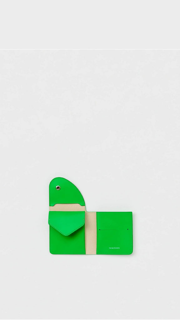 Hender Scheme Highlight Wallet Green - OKURA