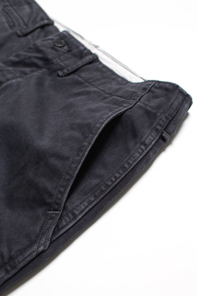 Bowwow Black Work Trousers Aged Black - OKURA