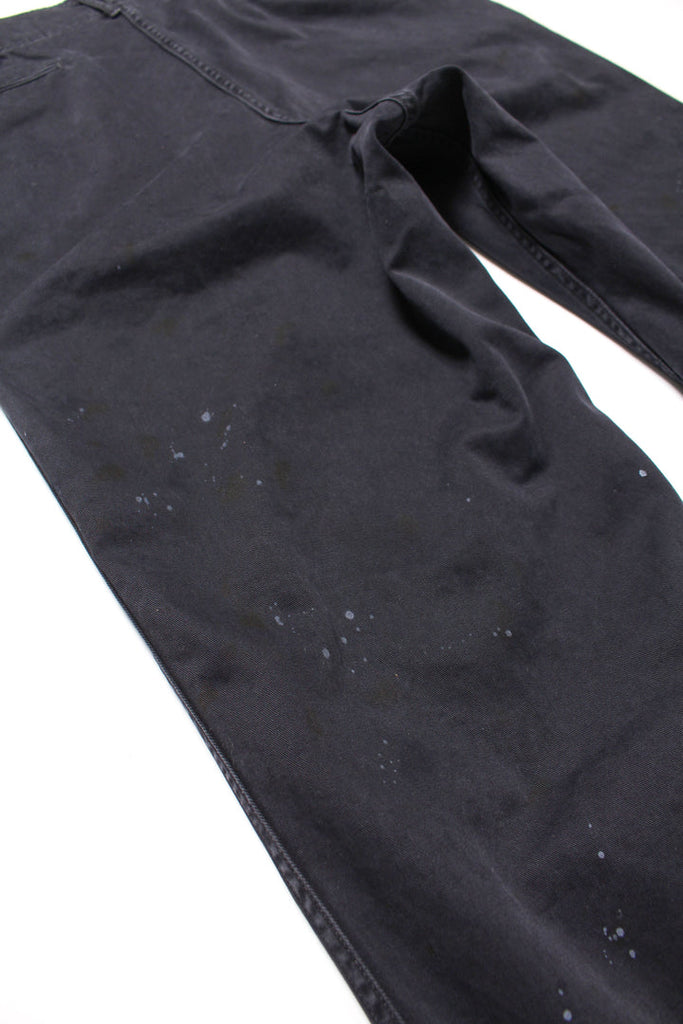 Bowwow Black Work Trousers Aged Black - OKURA