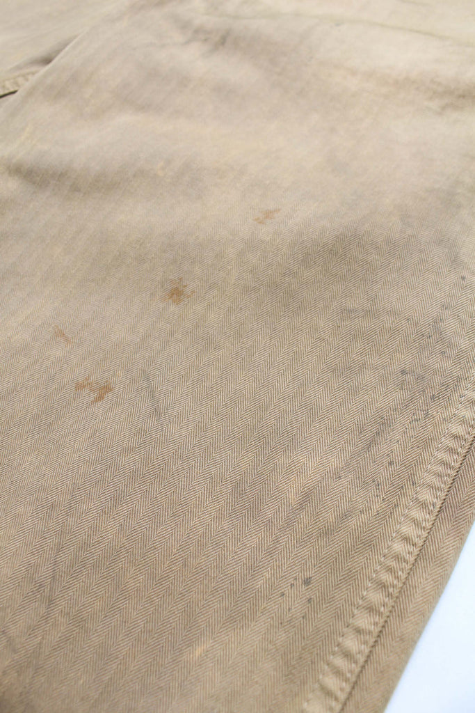 Bowwow Usmc P-41 Hbt Trousers Aged Olive Yellow - OKURA
