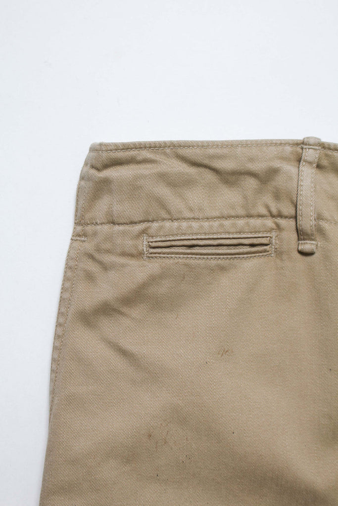 Bowwow Pw 41 Khaki Trousers Aged Khaki - OKURA