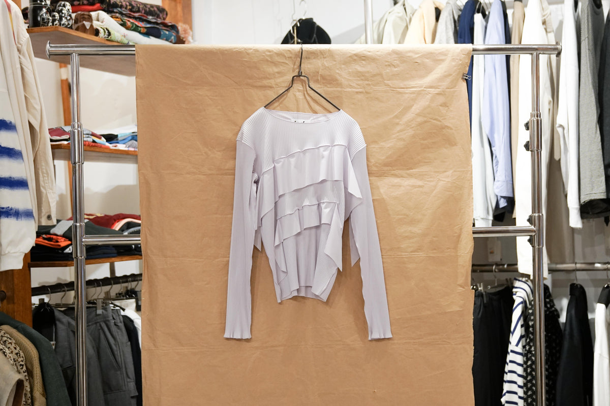 トップス KOTOHAYOKOZAWA TODO WAVE LONG-SLEEVE TOP kotohayokozawa（コトハヨコザワ） tシャツ Tシャツ 「kotohayokozawa