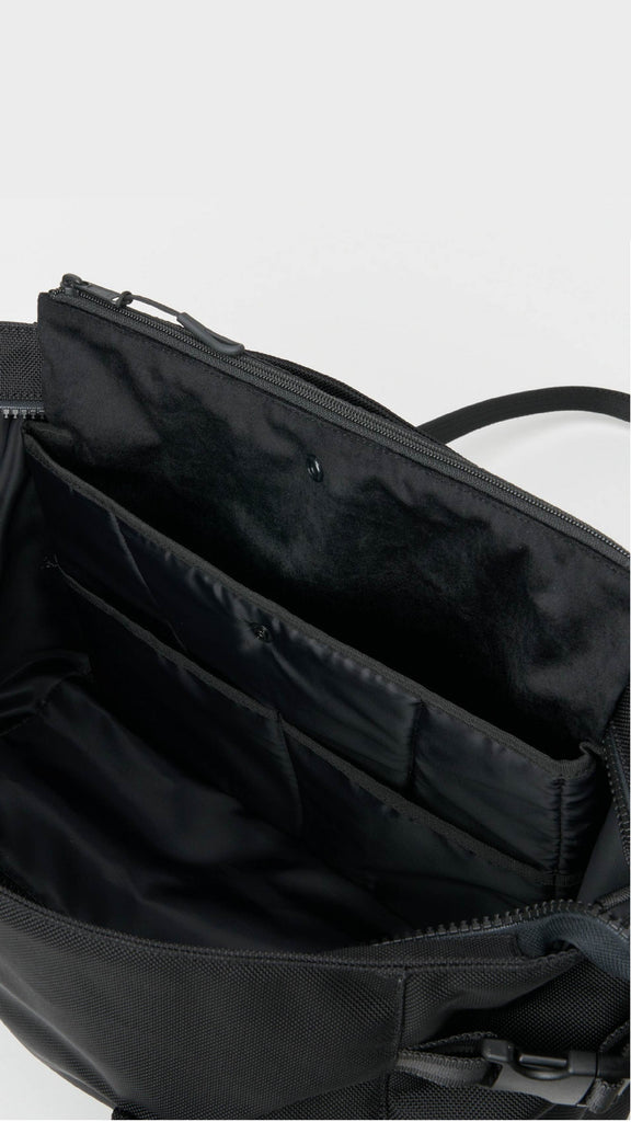 Hender Scheme Module Tote Bag Black / Natural - OKURA