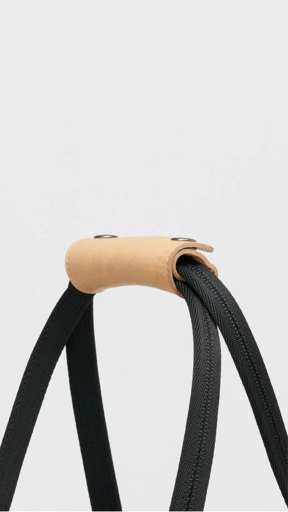 Hender Scheme Module Tote Bag Black / Natural - OKURA