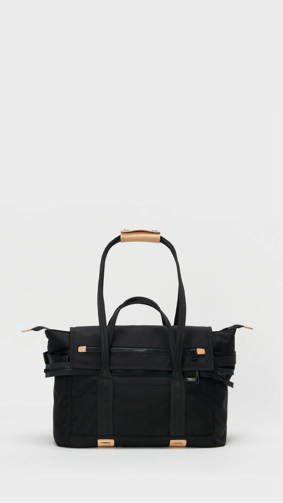 Hender Scheme Module Tote Bag Black / Natural - OKURA
