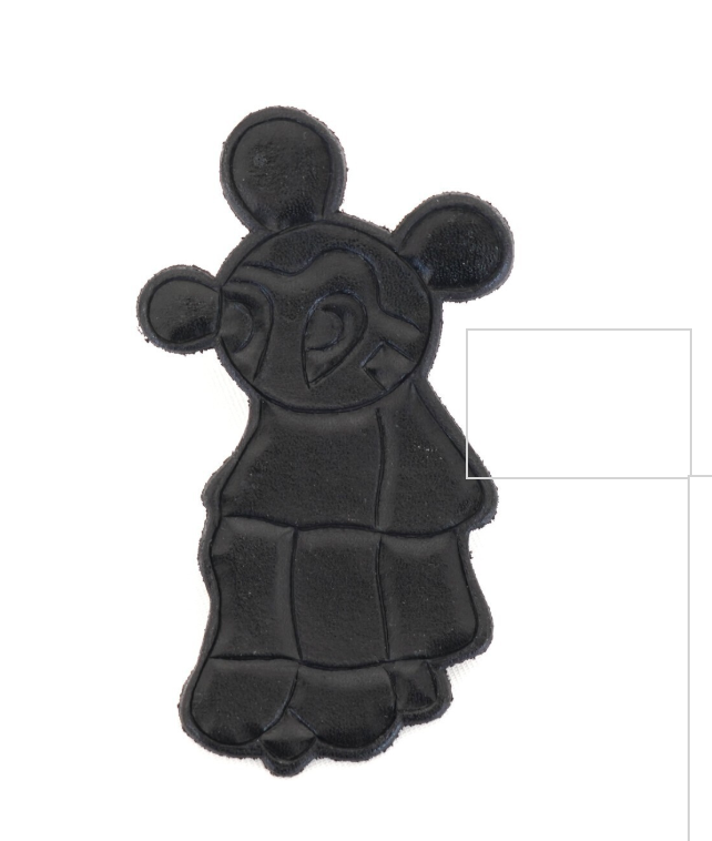 Seven By Seven Rooster King&Co.,Seven By Seven - Leather Carving Pins -Mi**Ey- Black - OKURA