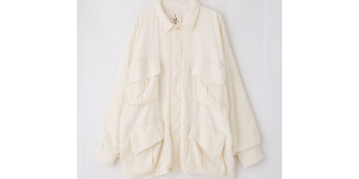 Quitan Jungle Fatigue Jacket White – OKURA