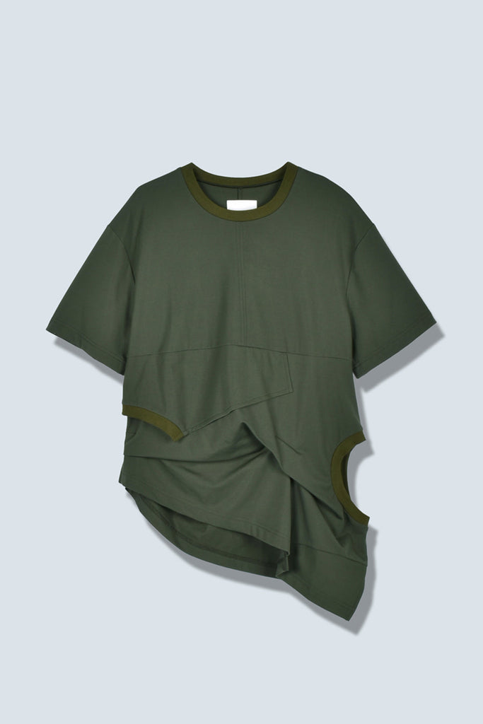 Ommo Reworked Design T-Sh Khaki - OKURA