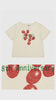 Yanyan Knits Printed Red Eggs Classic Fit Tee (Yanniversary Limited Edition) Raw Cotton / Red Eggs - OKURA