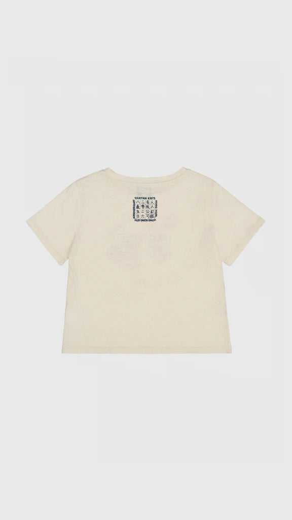 Yanyan Knits Printed Red Eggs Classic Fit Tee (Yanniversary Limited Edition) Raw Cotton / Red Eggs - OKURA