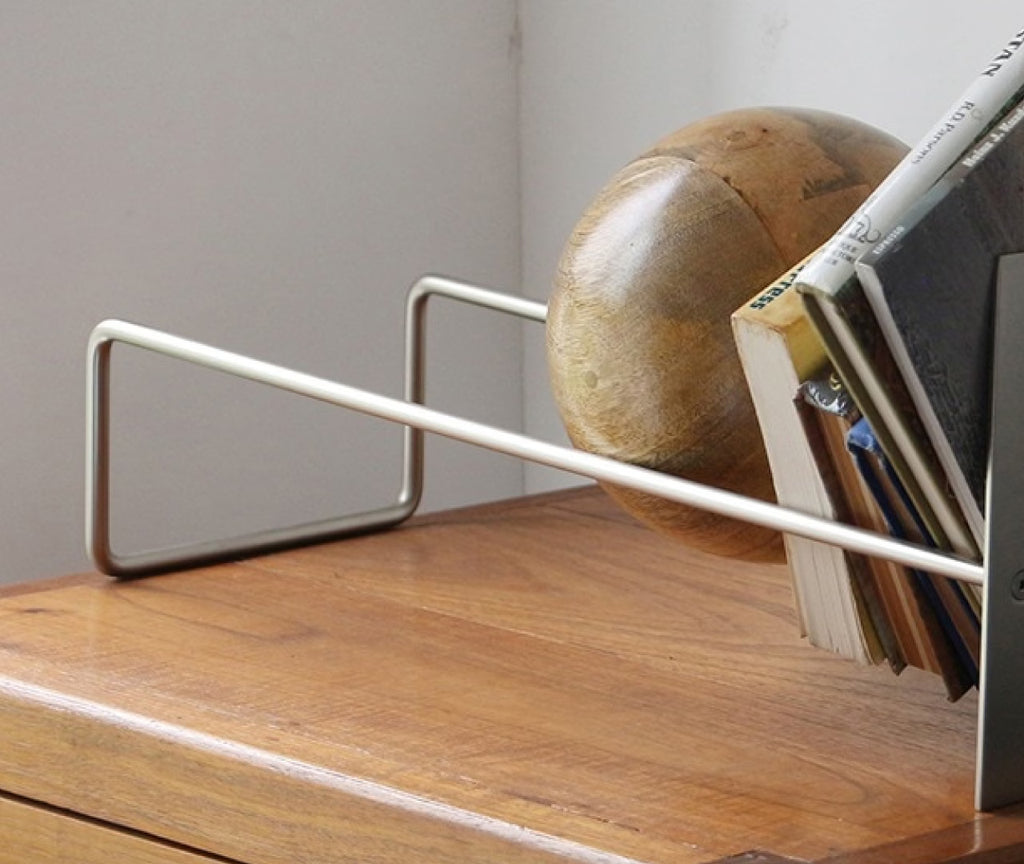 Detail Inc. Slope Bookend "Silver" Silver - OKURA