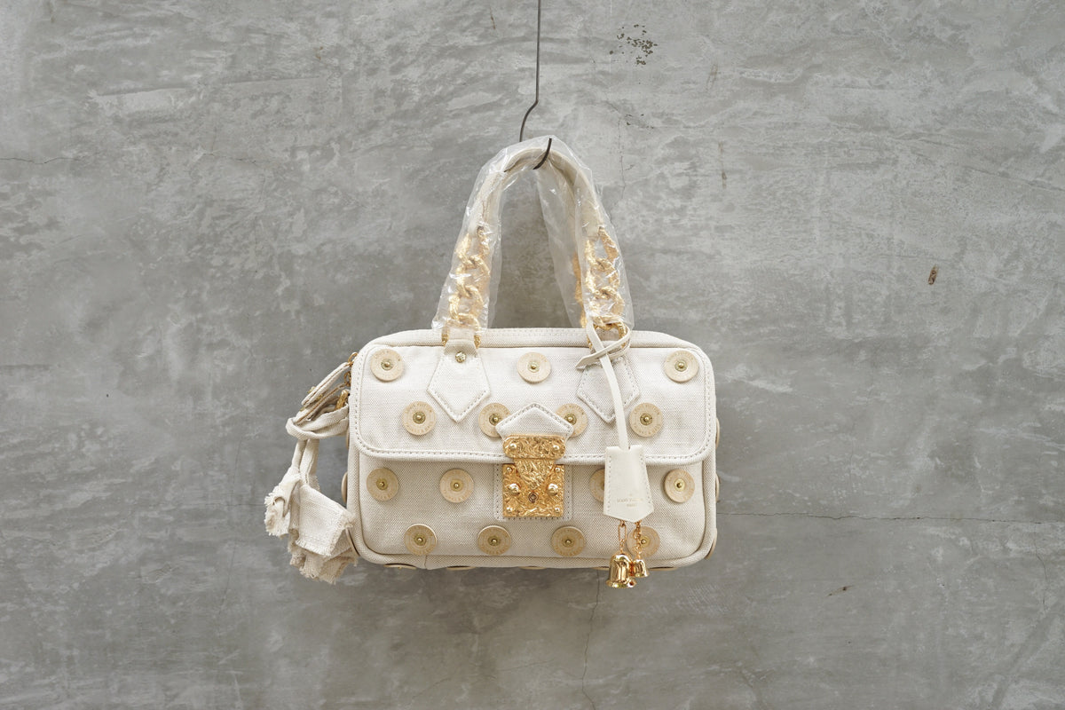 Louis Vuitton SS07 Limited Edition Polka Dots Panama Tinkerbell