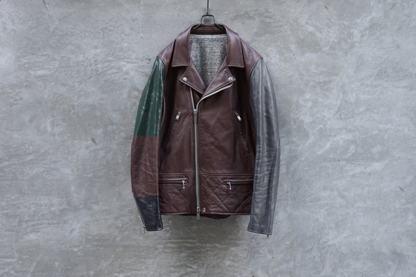 UNDERCOVERISM 12AW Bordeaux Leather Jacket - OKURA