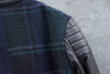 Y's Yohji Yamamoto Checked Wool Leather Jacket - OKURA