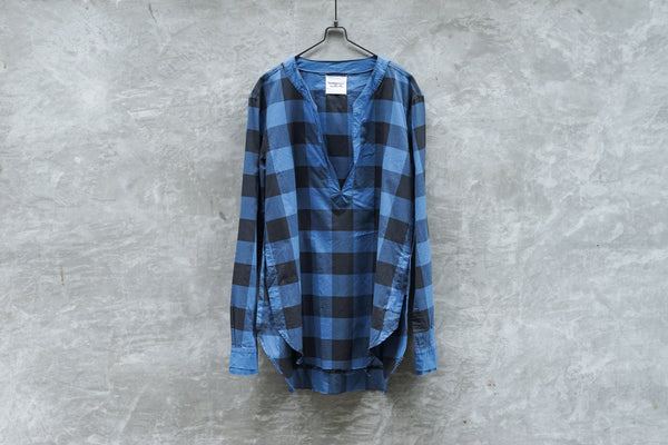 TAKAHIROMIYASHITA The Soloist. Checked Tunic Shirt - OKURA