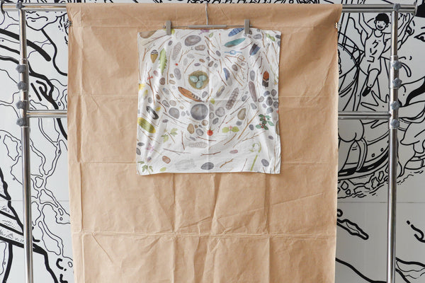 Aseedoncloud Handkerchiefh Bird's Nest Pattern - OKURA