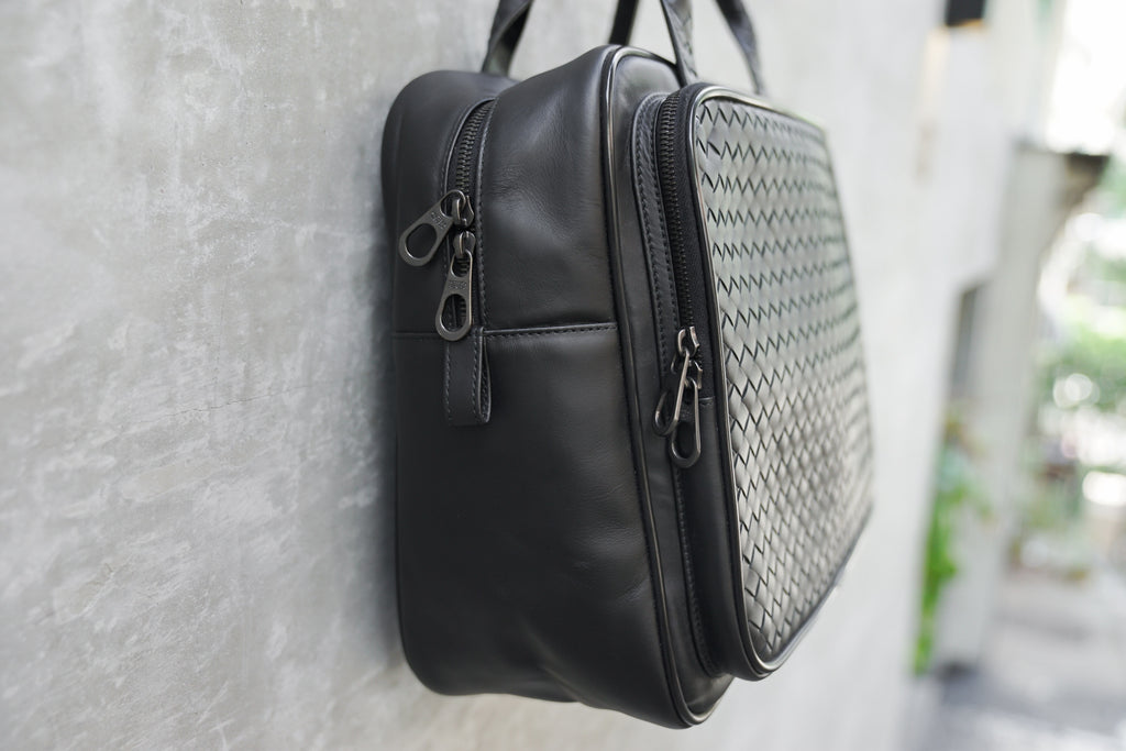 Bottega Veneta Leather Travel Bag - OKURA