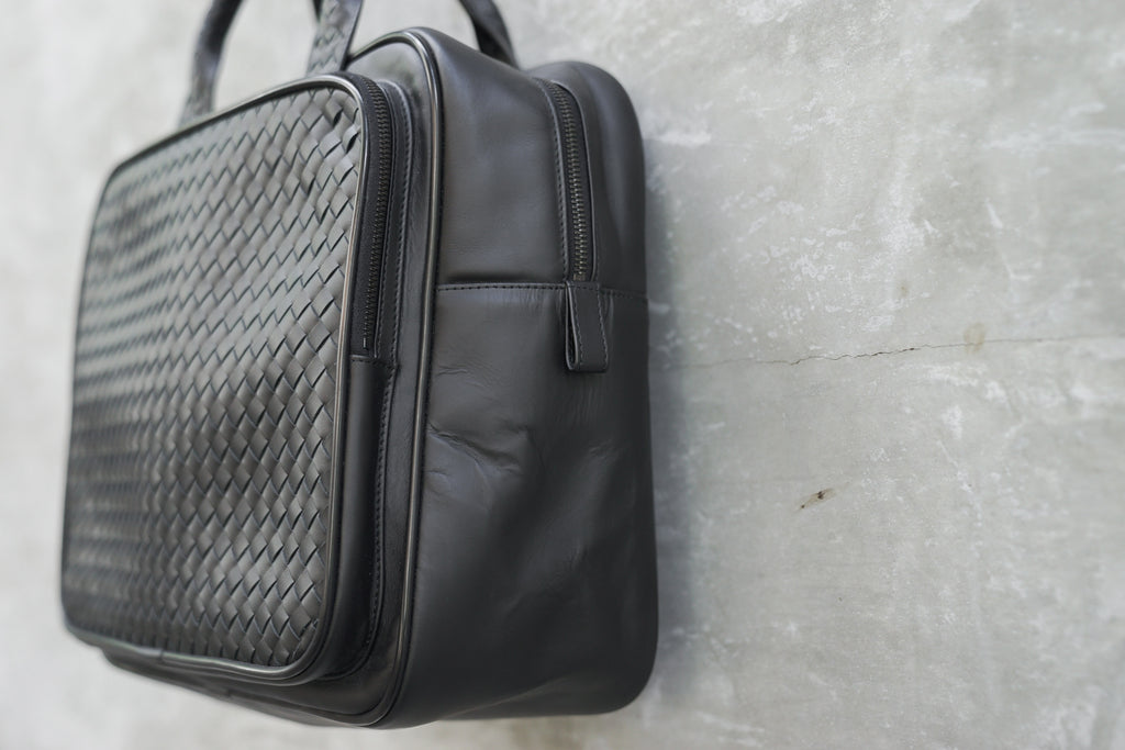 Bottega Veneta Leather Travel Bag - OKURA