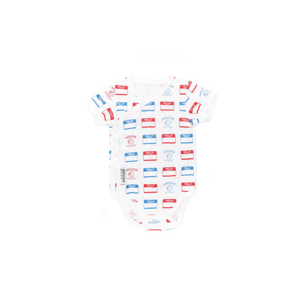 Dribble Sougara/Hello Sl Rompers White - OKURA