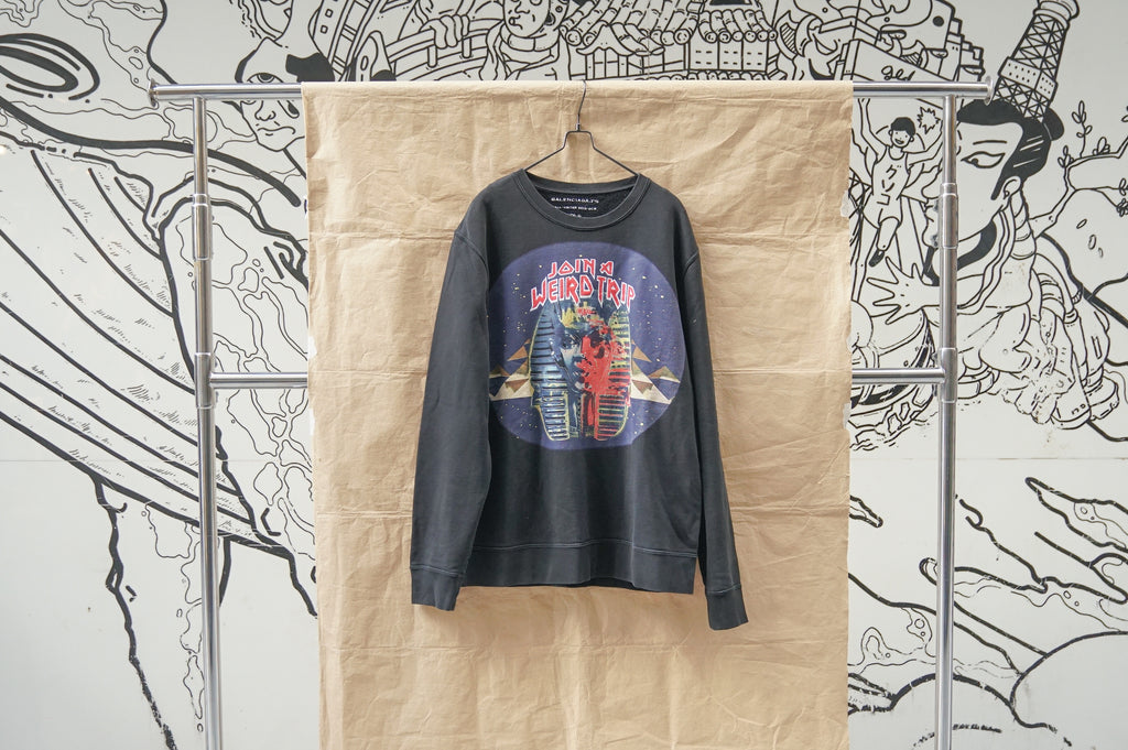 Balenciaga Fall winter 2013 2014 Sweater Black Preowned OKURA