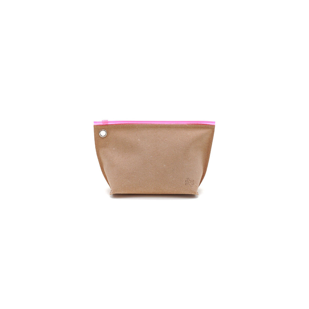 Kiruna Leather Pounch Pink - OKURA