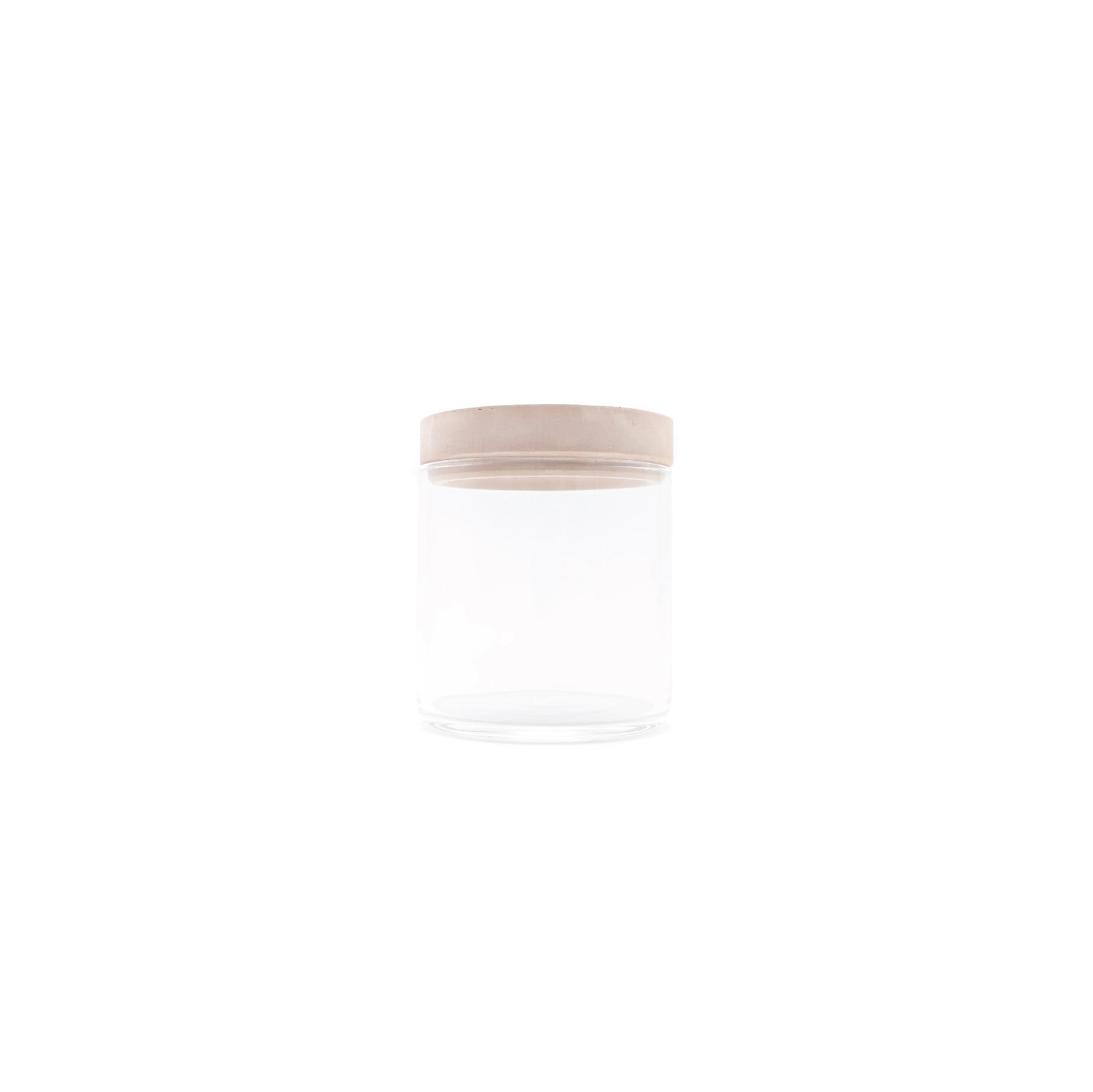 Soil Food Container Glass Pink – OKURA