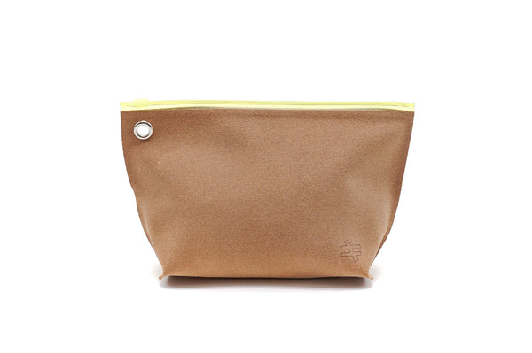 Kiruna Leather Pounch Yellow - OKURA